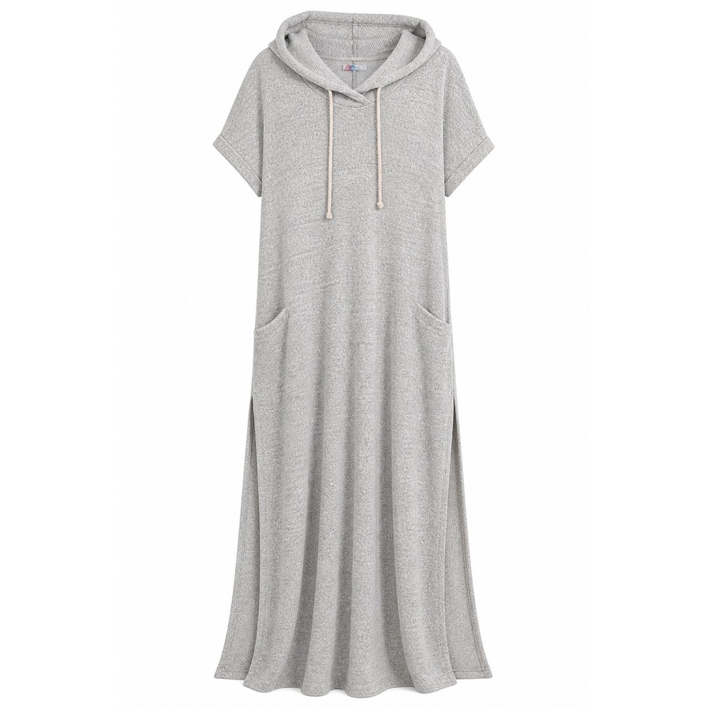 Free People FP Beach Ocean Avenue Hooded Summer Maxi Dress SIze S - Picture 2 of 10
